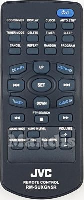 Original remote control JVC RM-SUXGN5R (9CDM070800)