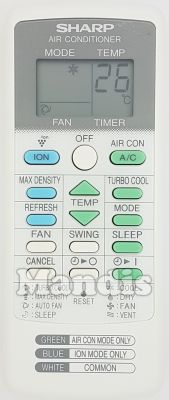 Original remote control SHARP 9JX30510498-S