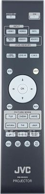 Original remote control JVC RM-MH22G (A7A001100)