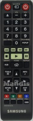 Original remote control SAMSUNG TM1241 (AK59-00167A)