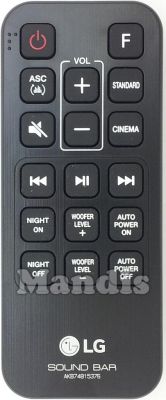 Original remote control LG AKB74815376
