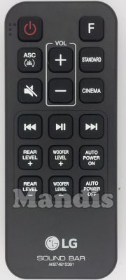 Original remote control LG AKB74815391 Original remote control LG AKB74815391