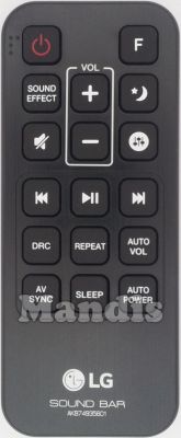 Original remote control LG AKB74935601 Original remote control LG AKB74935601