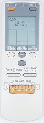 Original remote control FUJITSU AR-JW21