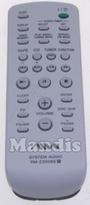 Original remote control AIWA RMZ20066 (147927611)