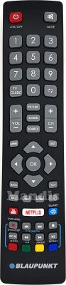 Original remote control BLAUPUNKT Blau004