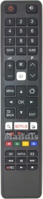 Remote control for TOSHIBA CT-8069