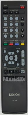 Original remote control DENON RC-1168