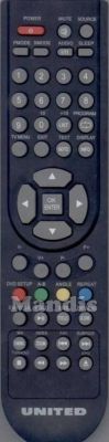Original remote control DANGAARD BMT0148URS