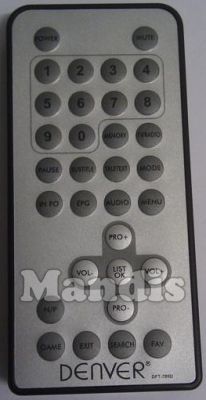 Original remote control DENVER DFT700DBLACK