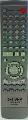 Original remote control DENVER DVD142
