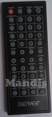 Original remote control DENVER DWM100BLACK