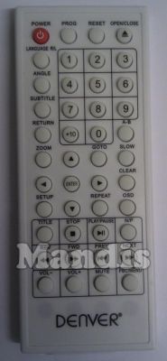 Original remote control DENVER DWM100WHITE