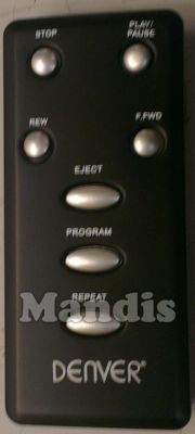 Original remote control DENVER MC5100
