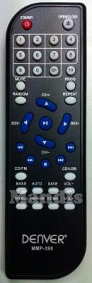 Original remote control DENVER MMP390
