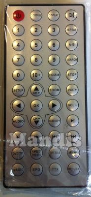 Original remote control DENVER MT763DVBT