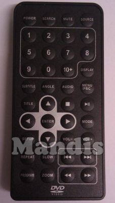 Original remote control DENVER MT770