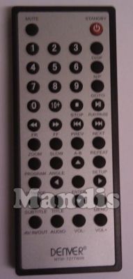 Original remote control DENVER MTW727TWIN
