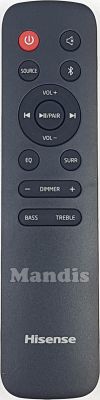 Original remote control HISENSE EN218A8H