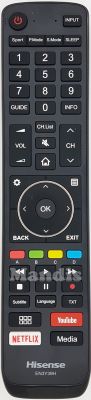 Original remote control HISENSE EN3Y39H (T225418)