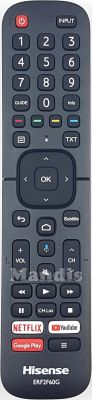 Original remote control HISENSE ERF2F60G (T272826)