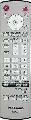 Original remote control PANASONIC EUR7636090R