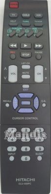 Original remote control HITACHI CLU-433PC