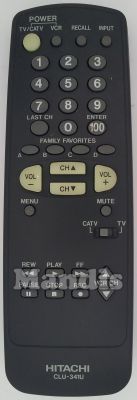 Original remote control HITACHI CLU-341U