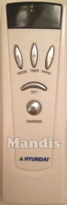 Original remote control HYUNDAI HYD16VLSEASON