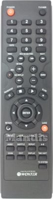 Original remote control WOXTER ICUBEXDIV35XPPROREC