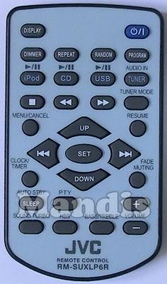 Original remote control JVC RM-SUXLP6R (CD1901000013901)