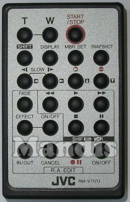 Original remote control JVC RM-V717U