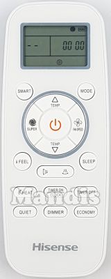 Original remote control HISENSE DG11L1-04 (HK1822023)