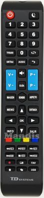 Original remote control TD SYSTEMS K55DLJ10US