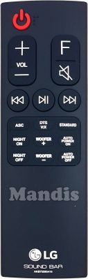 Original remote control LG AKB75595416 Original remote control LG AKB75595416