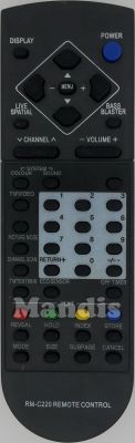 Remote control for JVC MI-RMC220 