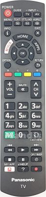 Original remote control PANASONIC N2QAYB001134 Original remote control PANASONIC N2QAYB001134