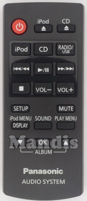 Original remote control PANASONIC N2QAYC000057