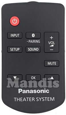 Original remote control PANASONIC Theater System (N2QAYC000121)