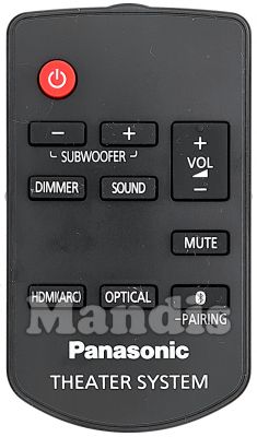 Original remote control PANASONIC N2QAYC000126 Original remote control PANASONIC N2QAYC000126