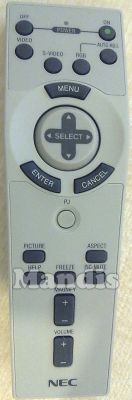 Original remote control NEC RD-394E (7N900381)