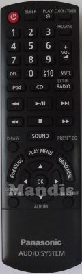 Original remote control PANASONIC N2QAYB000640