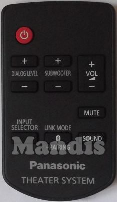 Original remote control PANASONIC N2QAYC000083