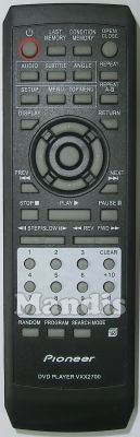 Original remote control PIONEER VXX2700