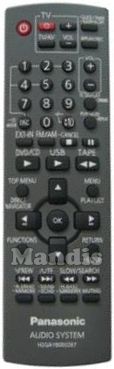 Original remote control PANASONIC N2QAYB000267