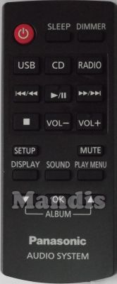 Original remote control PANASONIC N2QAYC000080