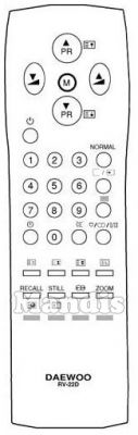 Original remote control DAEWOO R-22D05 (48B3822D05)