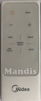 Original remote control MIDEA RG15AB