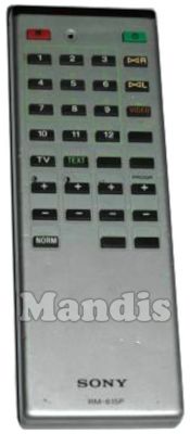 Original remote control SONY RM-615P (A1009098A) Original remote control SONY RM-615P (A1009098A)