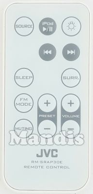 Original remote control JVC RM-SRAP30E